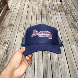 Braves Foam Trucker Hat